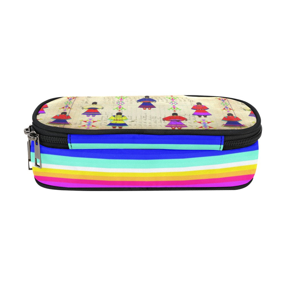 Ledger Round Dance Midnight Pencil Pouch