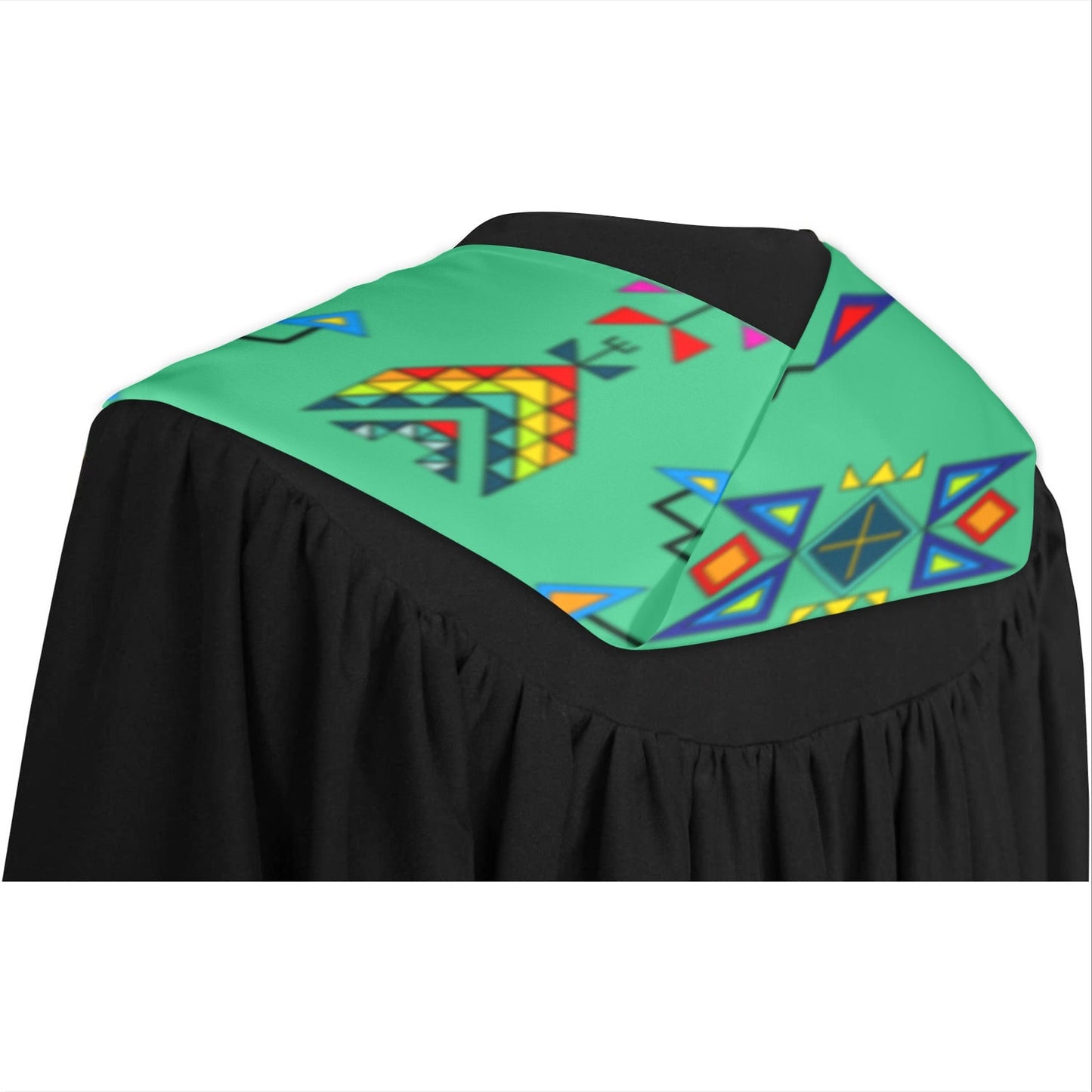 Buffalo Jump Sage Graduation Stole