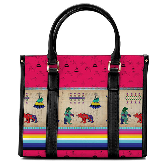 Bear Ledger Convertible Handbag