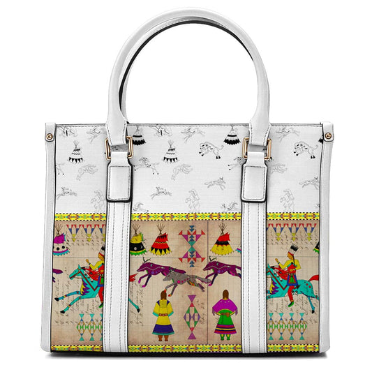 Ledger Village Convertible Handbag