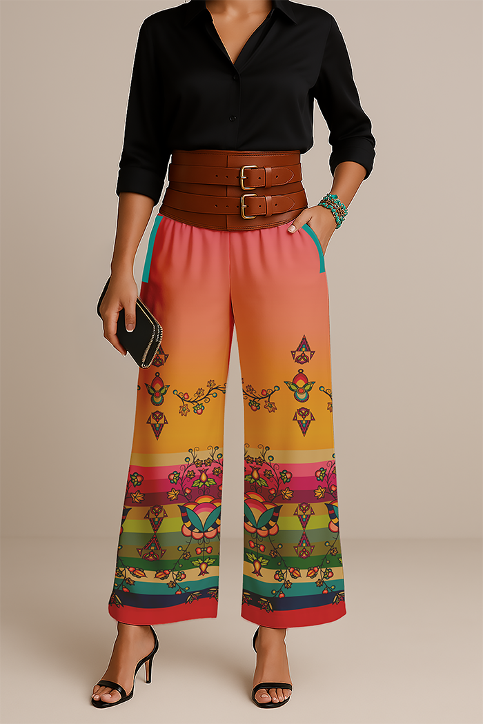 Sacred Bloom Vine Women's Pants