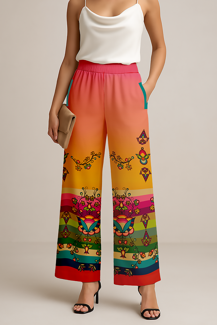 Sacred Bloom Vine Women's Pants