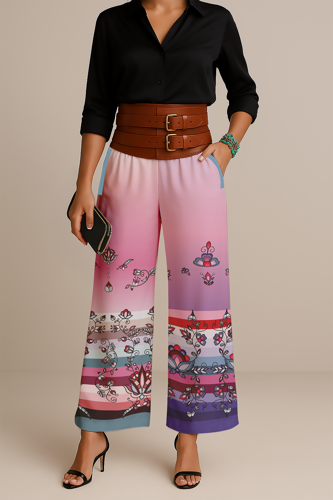 Winter Roseblush Women's Pants