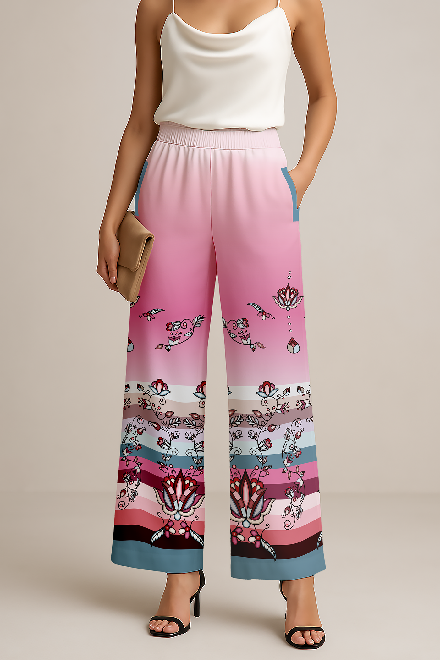 Winter Roseblush Women's Pants