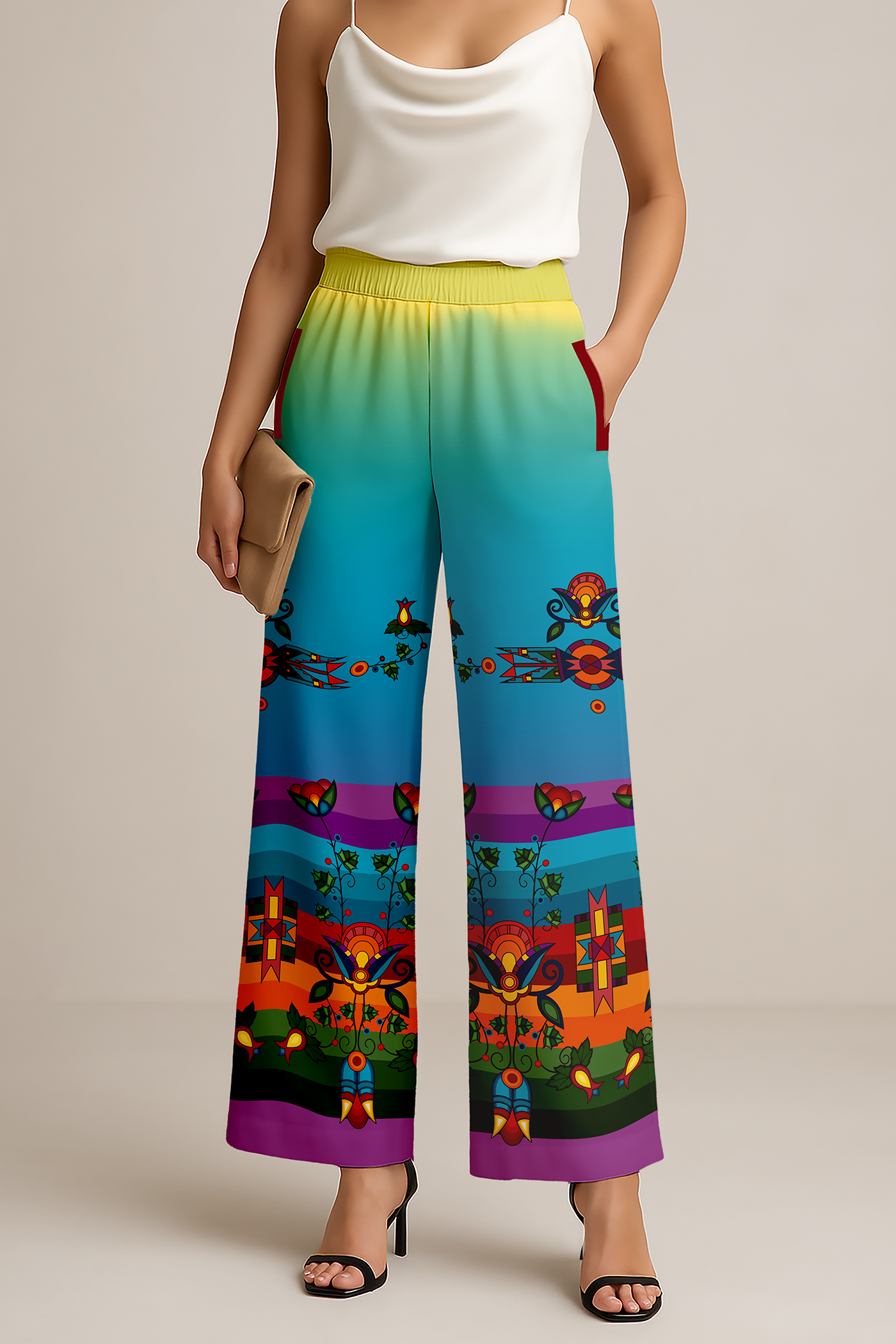 Woodland Floral Women's Pants