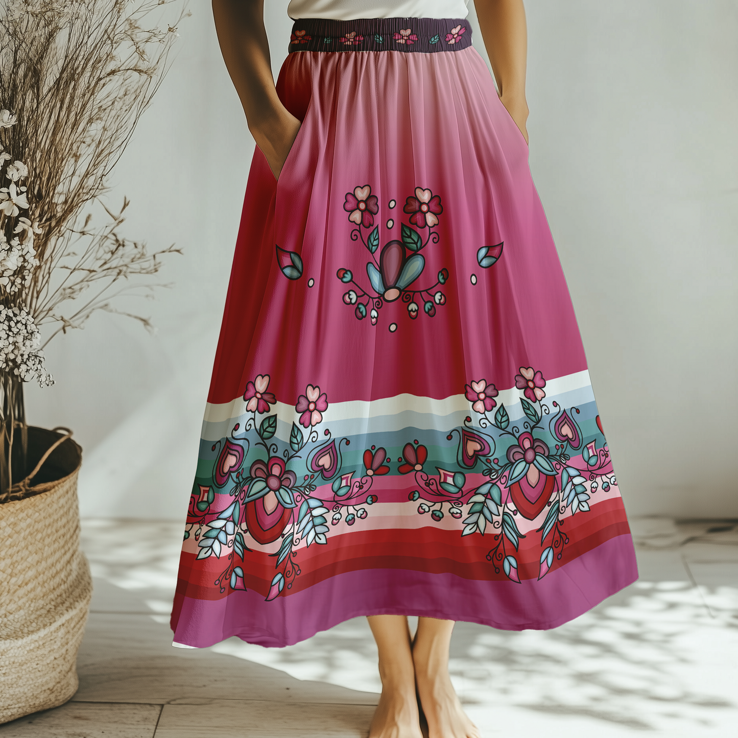Aurora Blooms Skirt