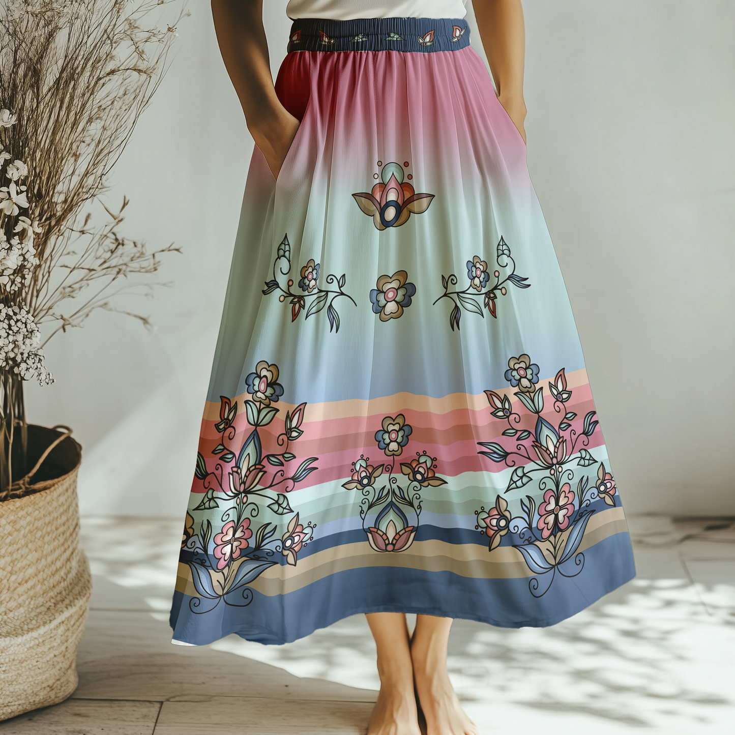 Frostfall Radiance Skirt