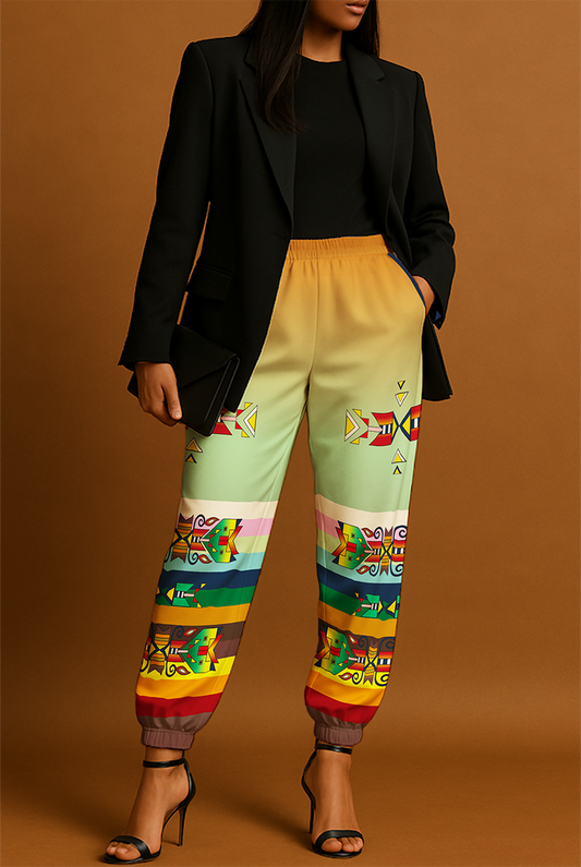 Heritage Tapestry Ribbon Jogger