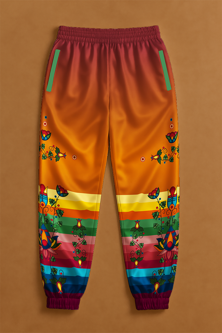 Spirit Bloom Floral Ribbon Jogger