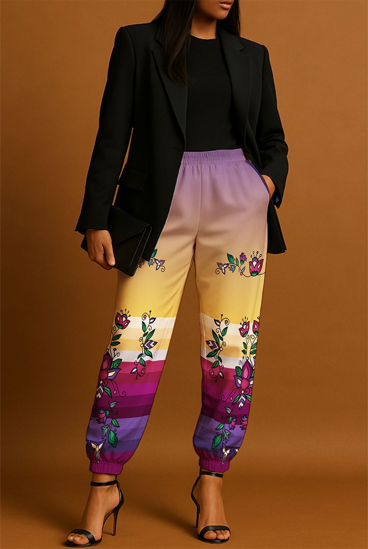 Winterberry Reverie Ribbon Jogger