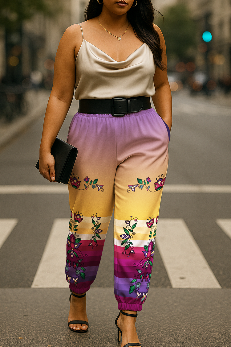 Winterberry Reverie Ribbon Jogger