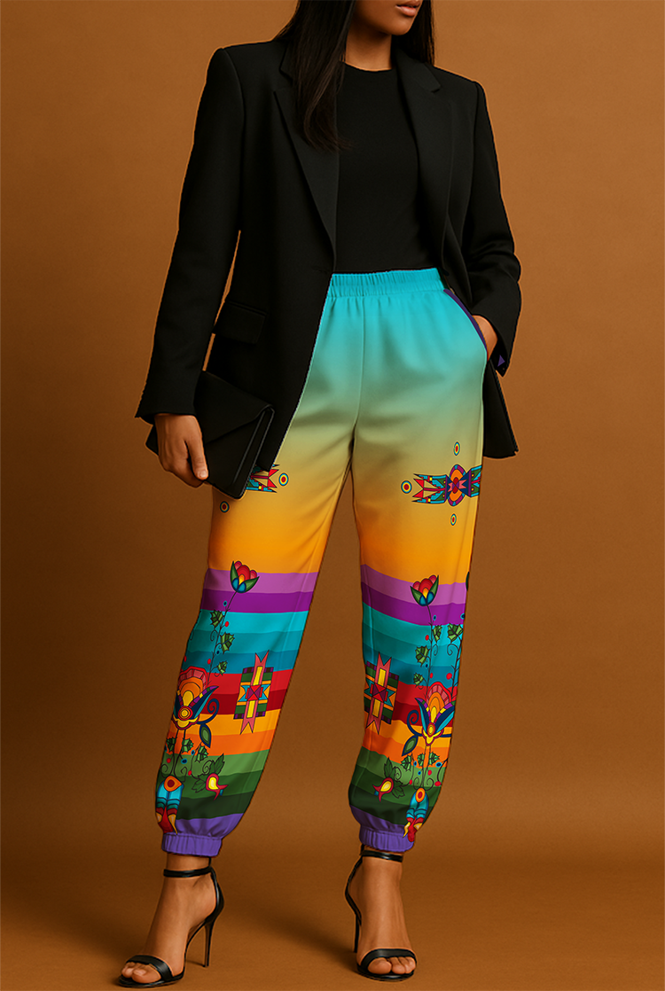 Woodland Floral Ribbon Jogger