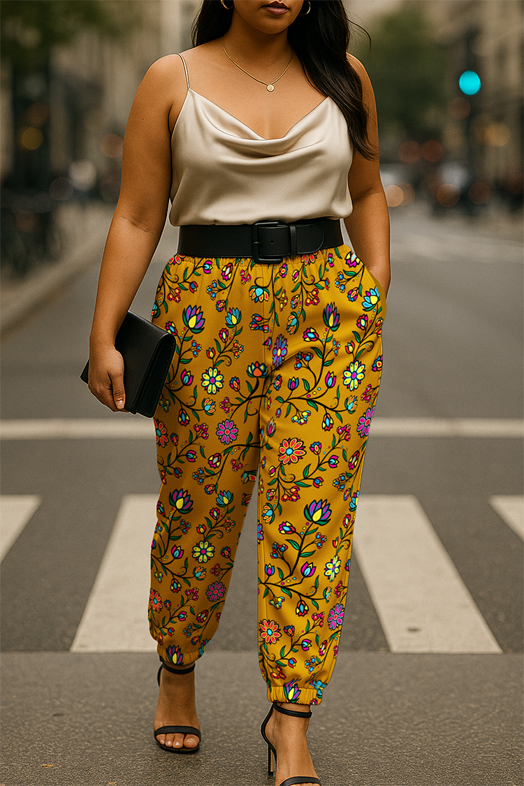 Cosmic Whisper Dried Sweetgrass Jogger