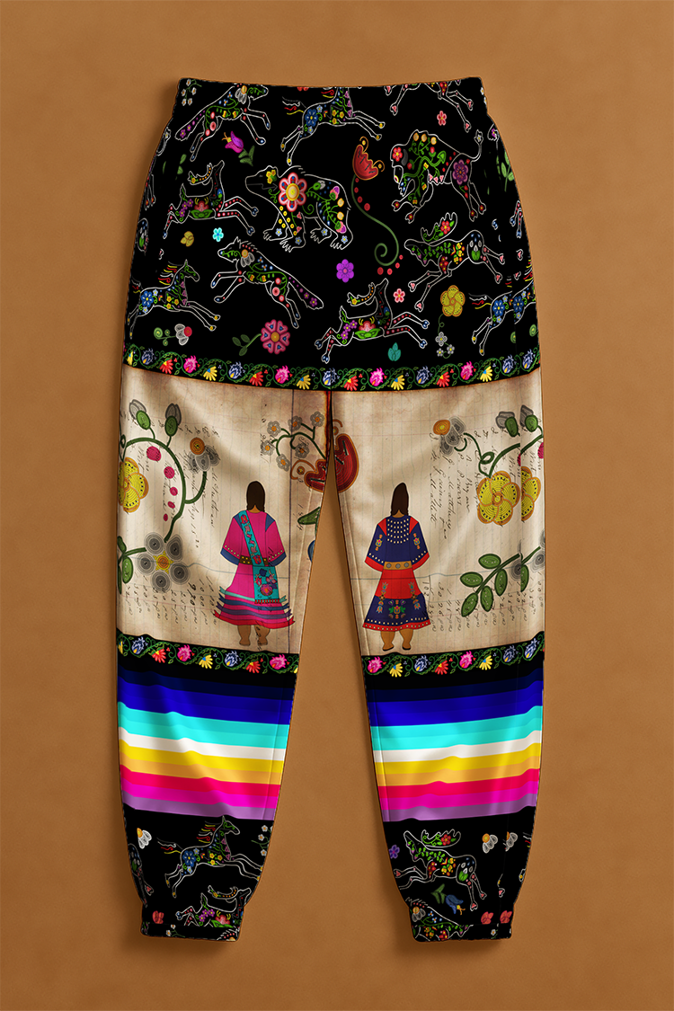 Floral Ledger Sisters Jogger