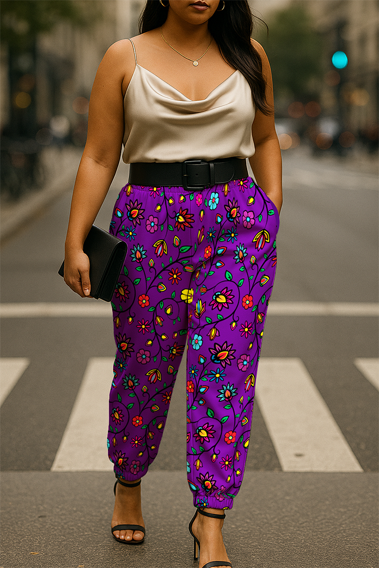 Nature's Nexus Purple Jogger