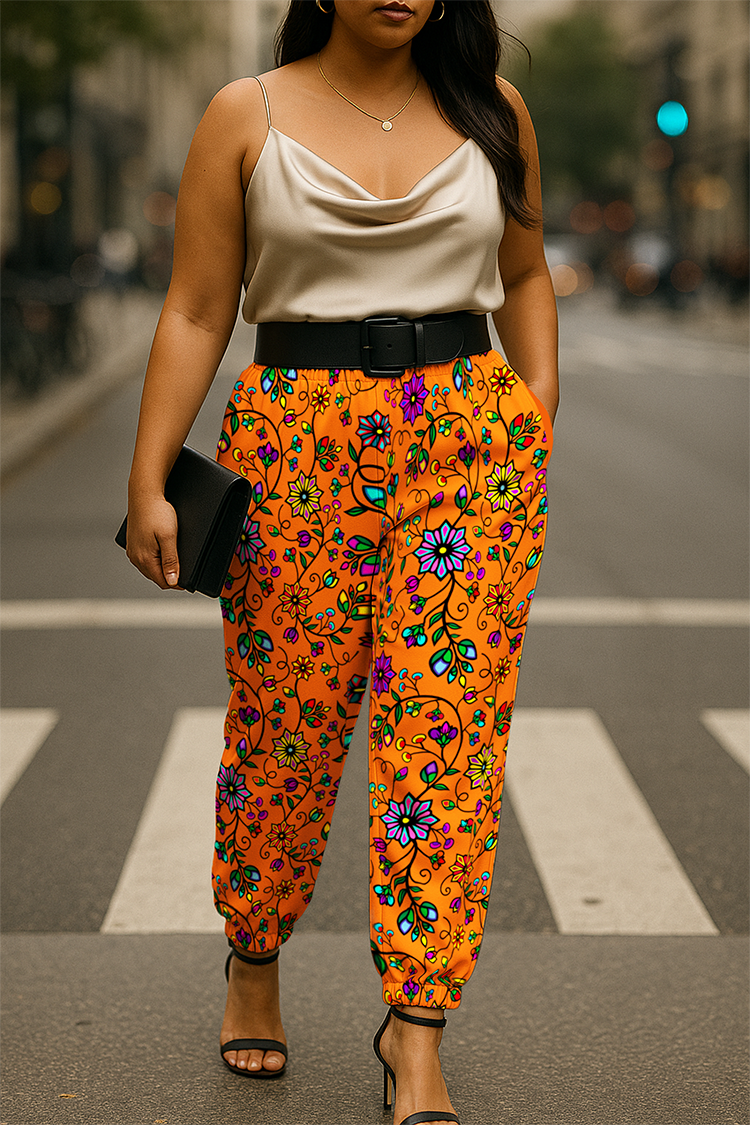 Prairie Paintbrush Orange Jogger