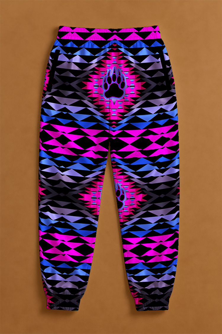 Sunset Bearpaw Blanket Pink Jogger