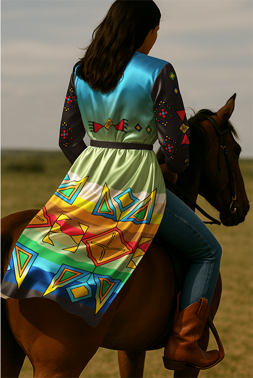 Beaded Starburst Wrap