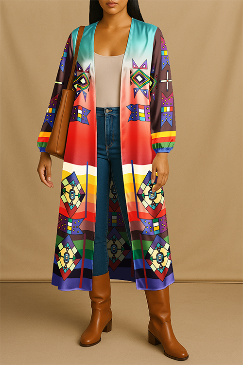 Flames of Heritage Geometric Wrap