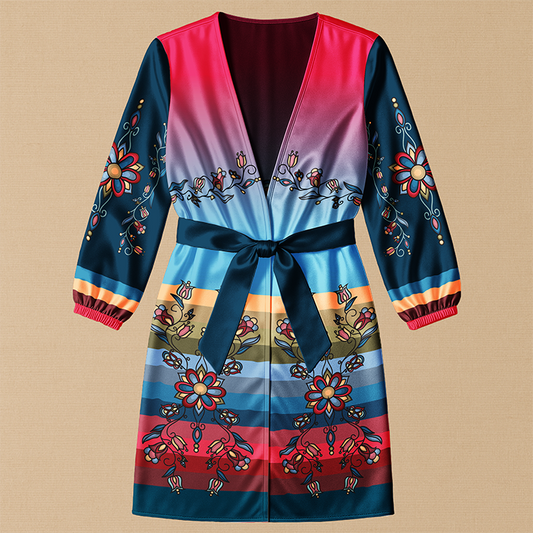 Frozen Petal Cascade Wrap