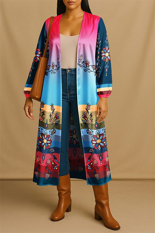 Frozen Petal Cascade Wrap