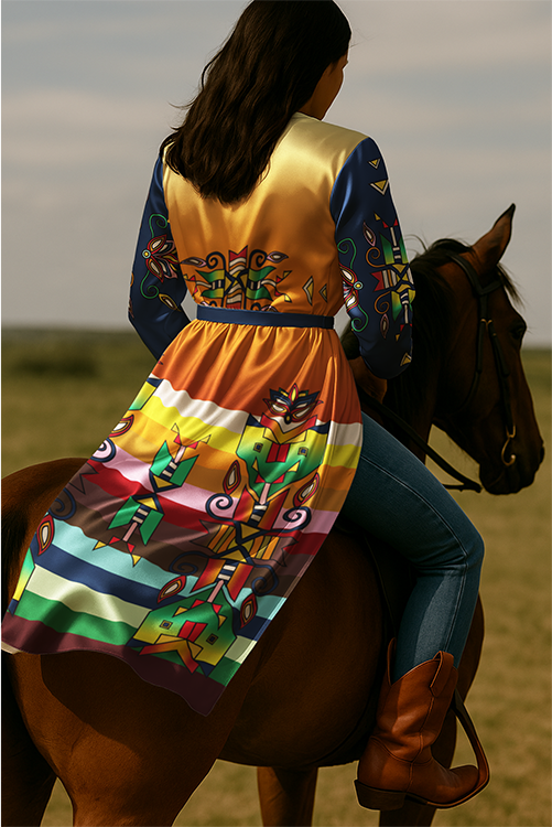 Heritage Tapestry Geometric Wrap