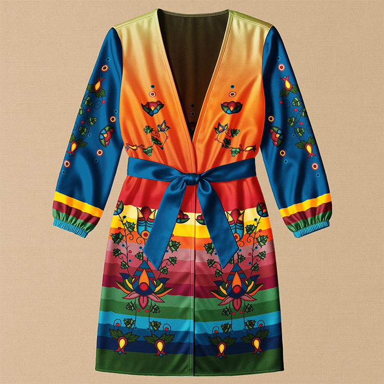 Spirit Bloom Floral Wrap