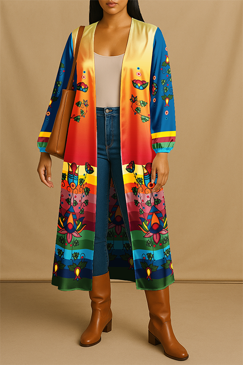 Spirit Bloom Floral Wrap