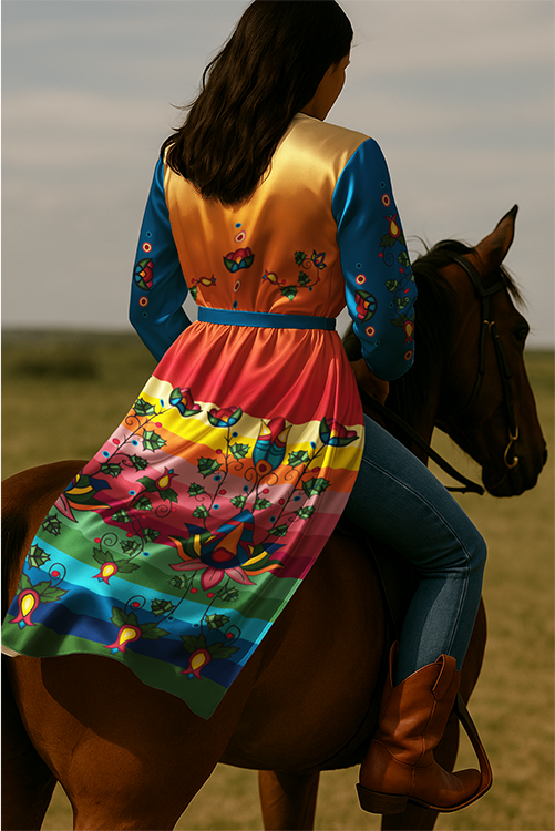 Spirit Bloom Floral Wrap