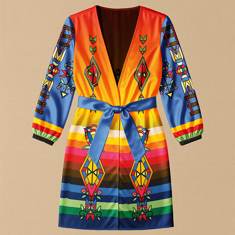 Spirit Journey Geometric Wrap