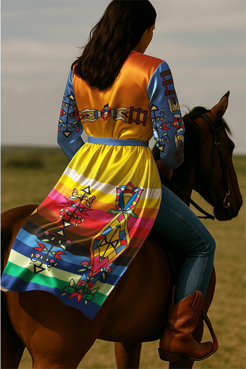 Spirit Journey Geometric Wrap