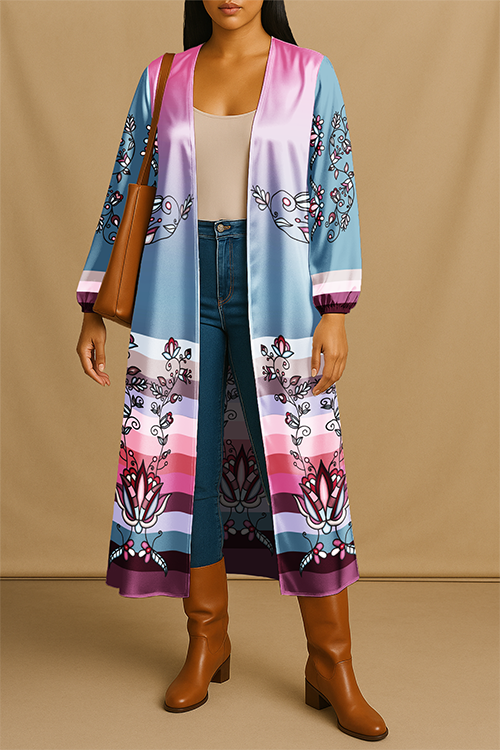 Winter Roseblush Wrap