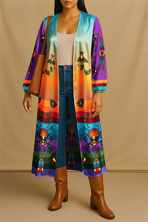 Woodland Floral Wrap