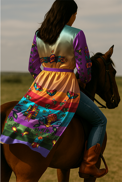 Woodland Floral Wrap