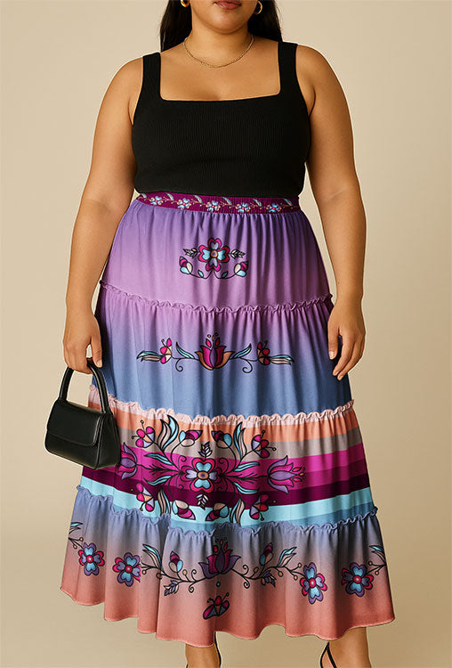 Snowdrop Serenade Three Tier Skirt