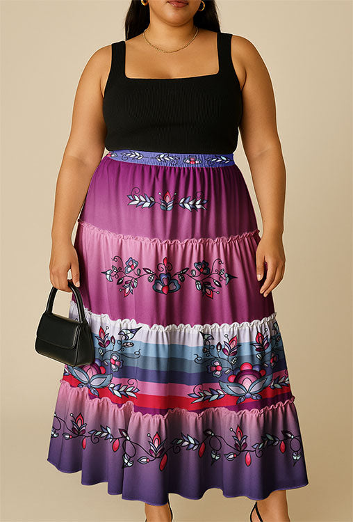 Twilight Hollyvine Three Tier Skirt