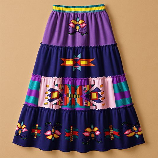 Echoes of the Lodge Three Tier Skirt