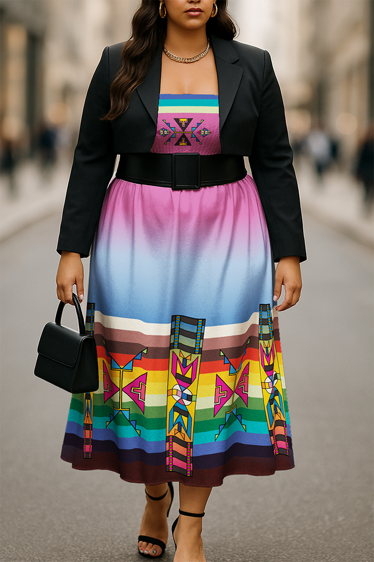 Four Directions Harmony Smock Top Dress