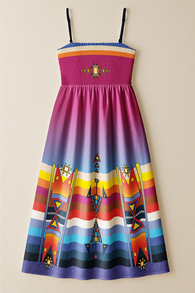 Morning Star Smock Top Dress