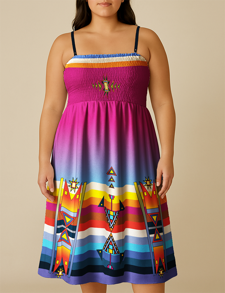 Morning Star Smock Top Dress