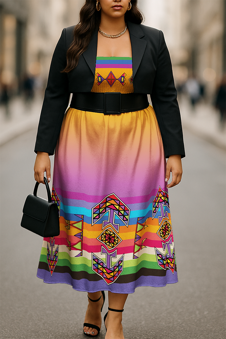 Spirit Arrow Smock Top Dress