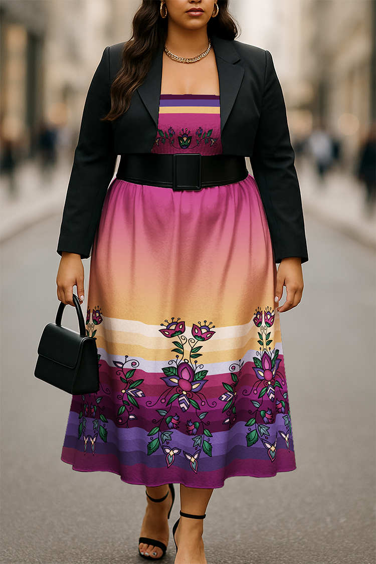 Winterberry Reverie Smock Top Dress