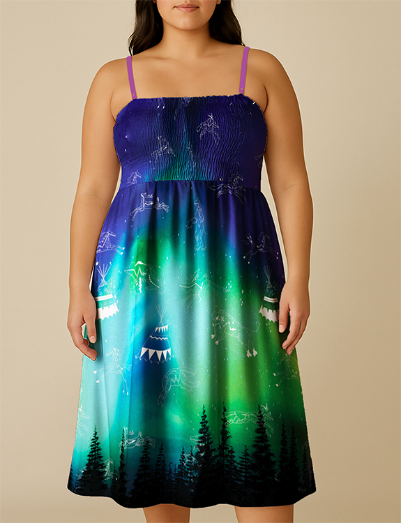 Aurora Medicine Animals Smock Top Dress