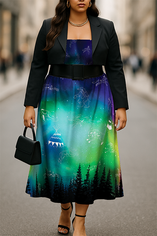 Aurora Medicine Animals Smock Top Dress