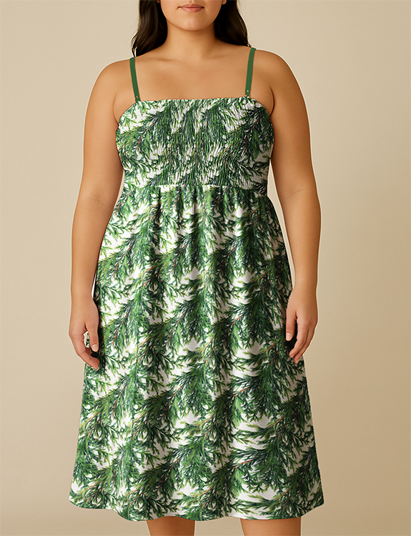 Cedar Protection Smock Top Dress