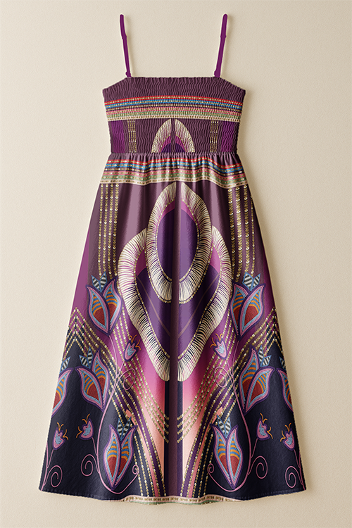 Dentalium Dreams Smock Top Dress