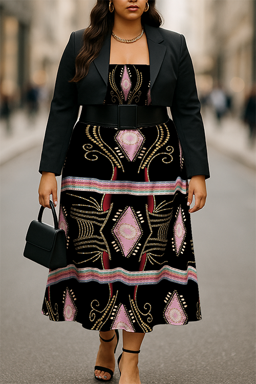 Dreams of Deco Black Smock Top Dress