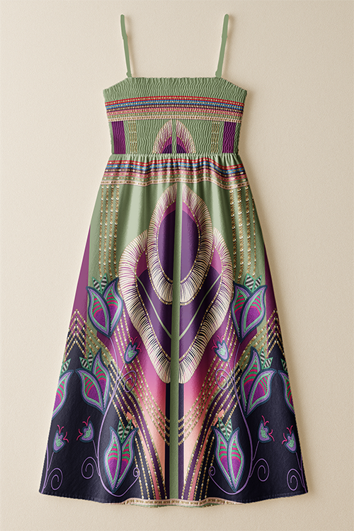 Dentalium Dreams Smock Top Dress