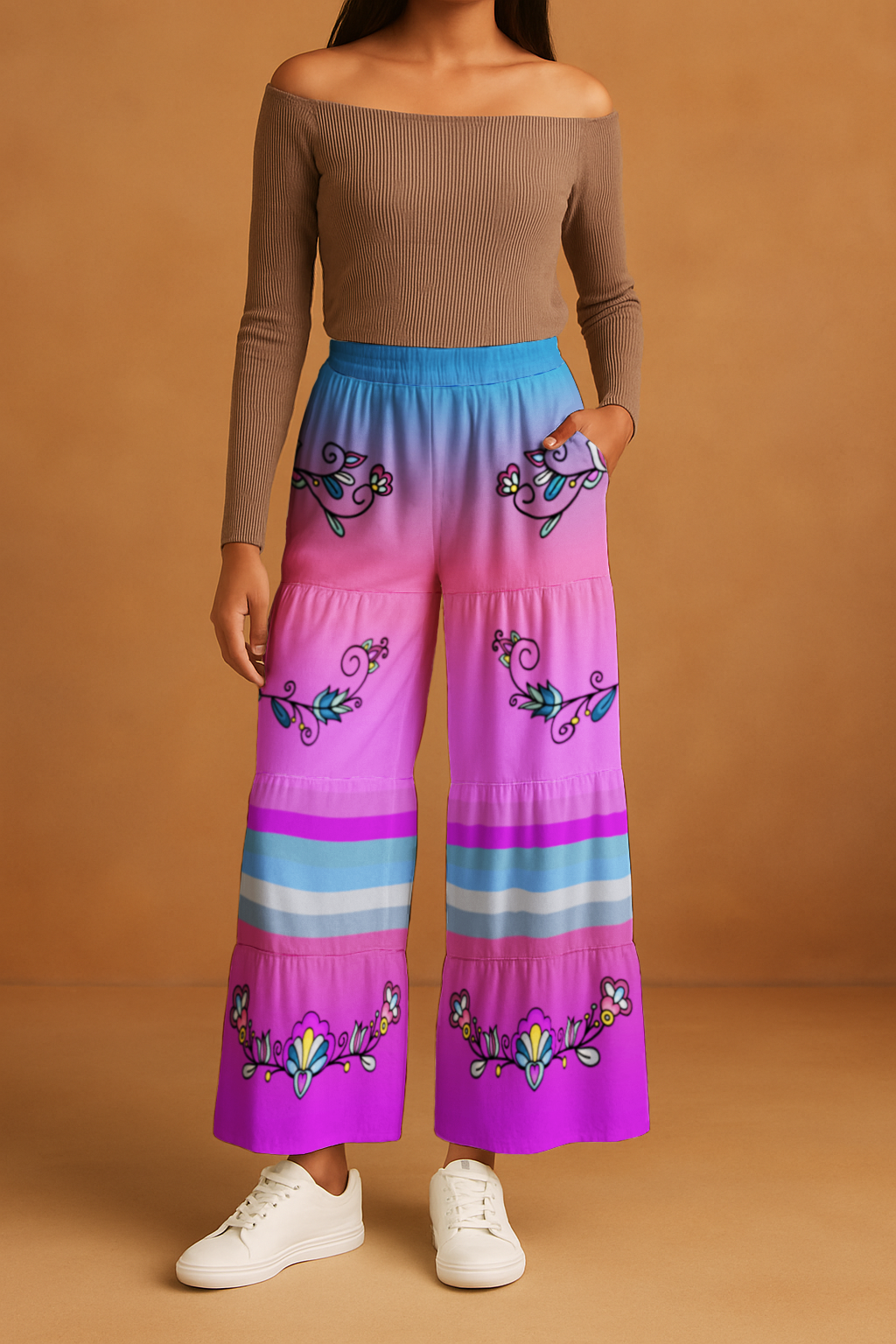 Autumn Bundle Blessing Three Tier Pants