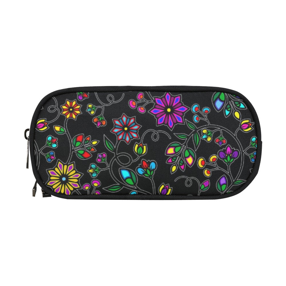 Prairie Paintbrush Black Pencil Pouch